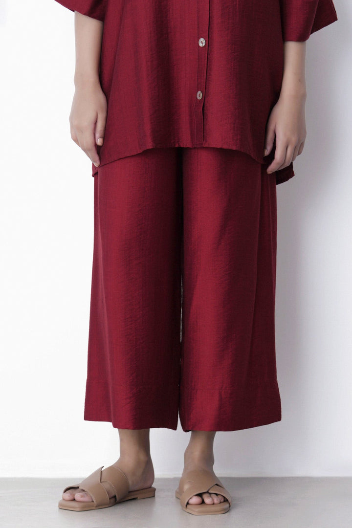 RED-SOFT BASIC CULOTTES