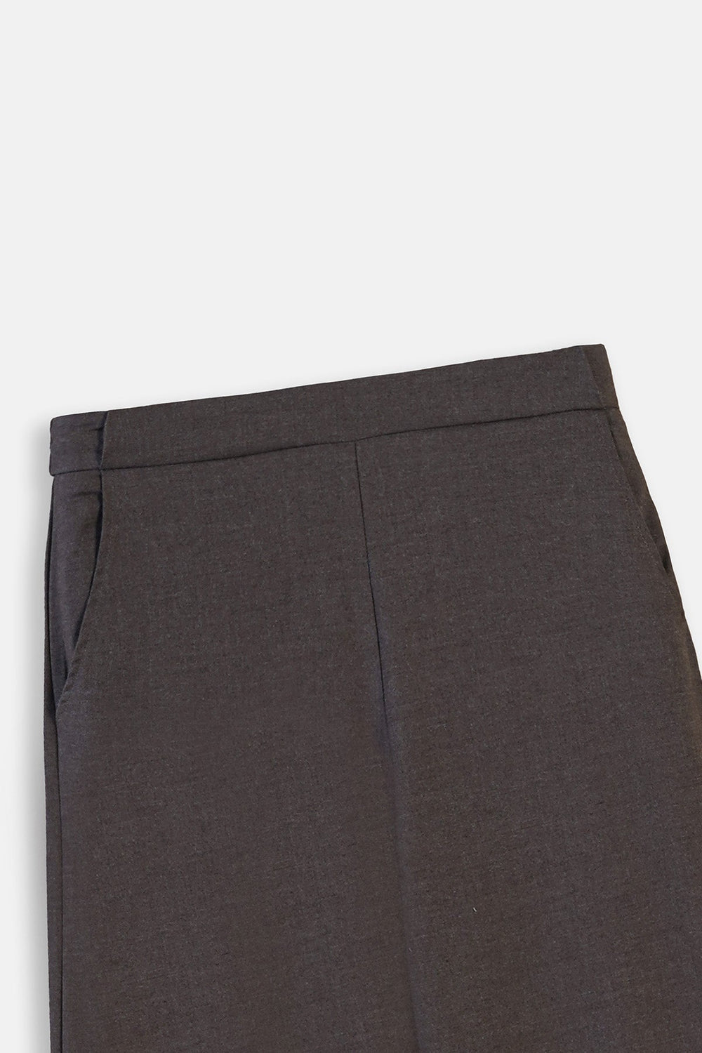 TAUPE EASY CROPPED PANTS