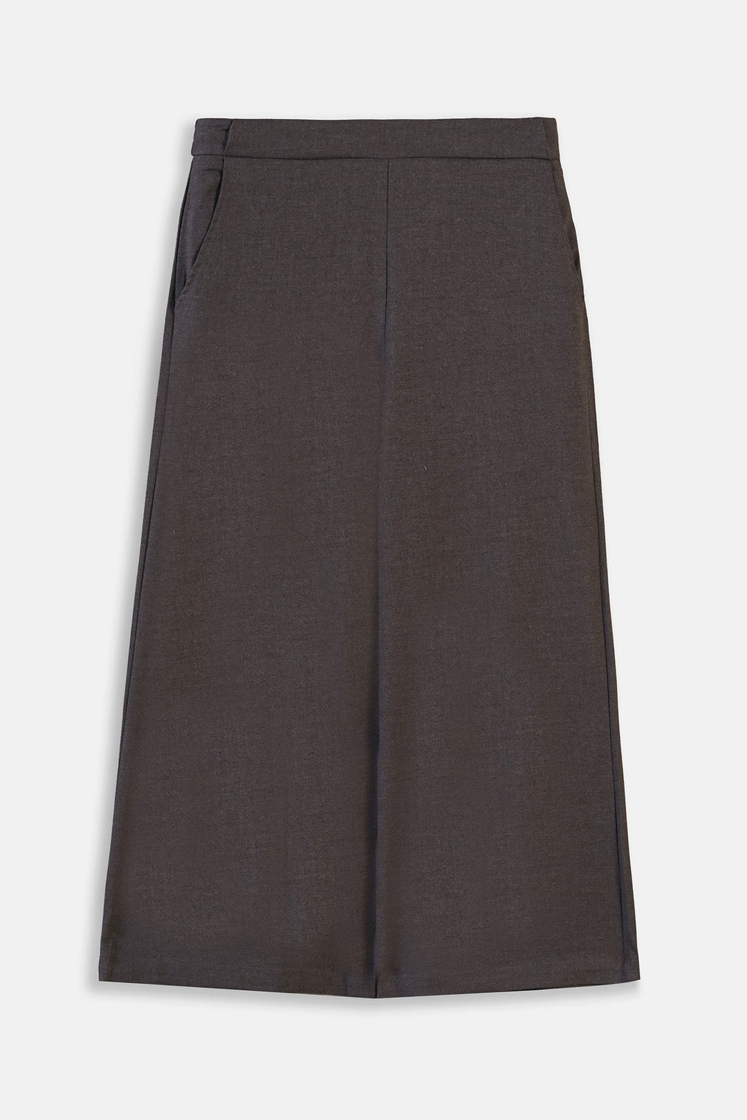 TAUPE EASY CROPPED PANTS