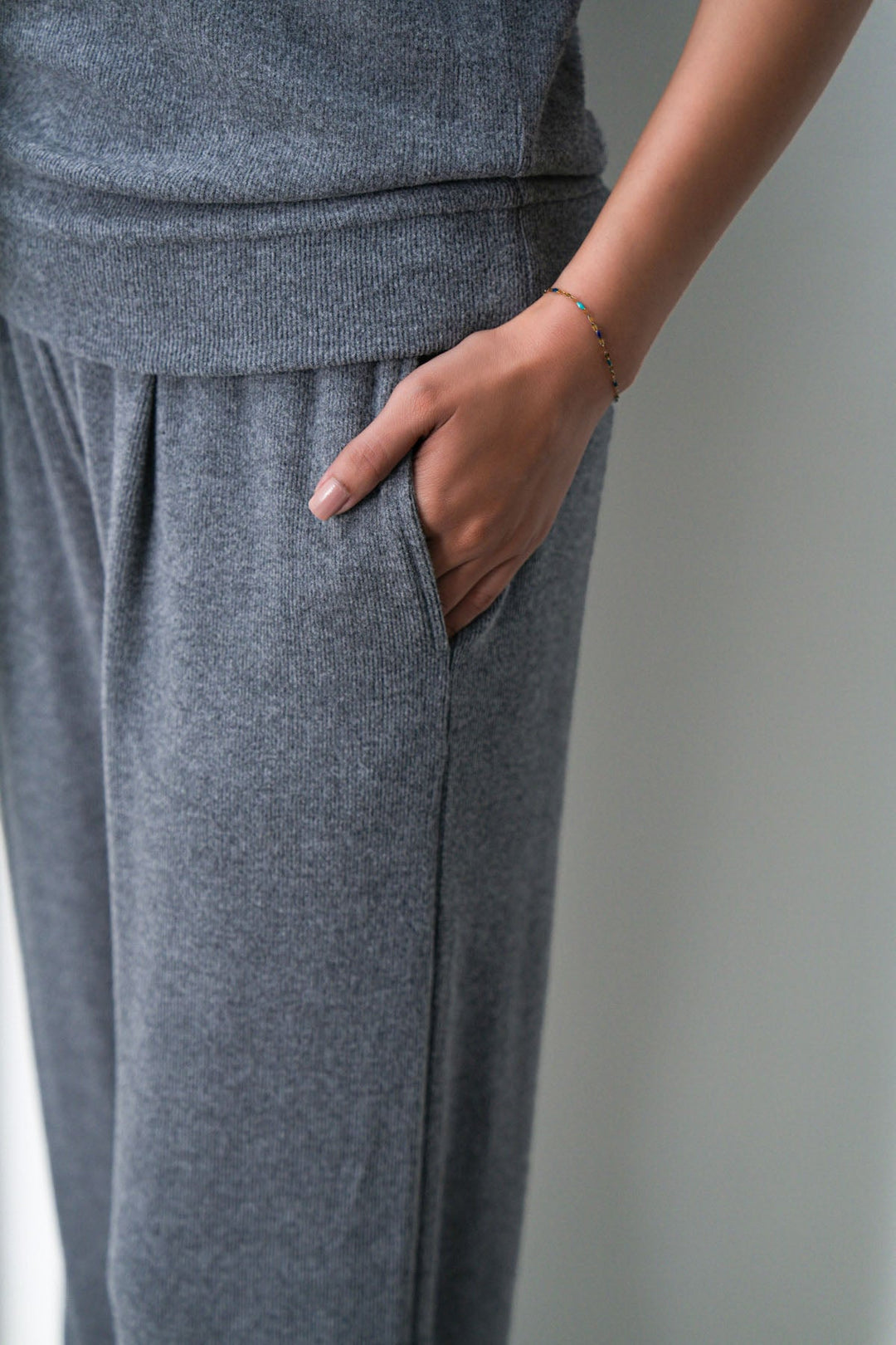 CHARCOAL LOUNGE PANTS