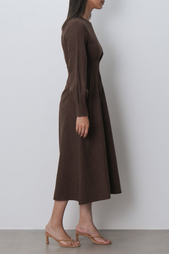 SUEDETTE DRESS