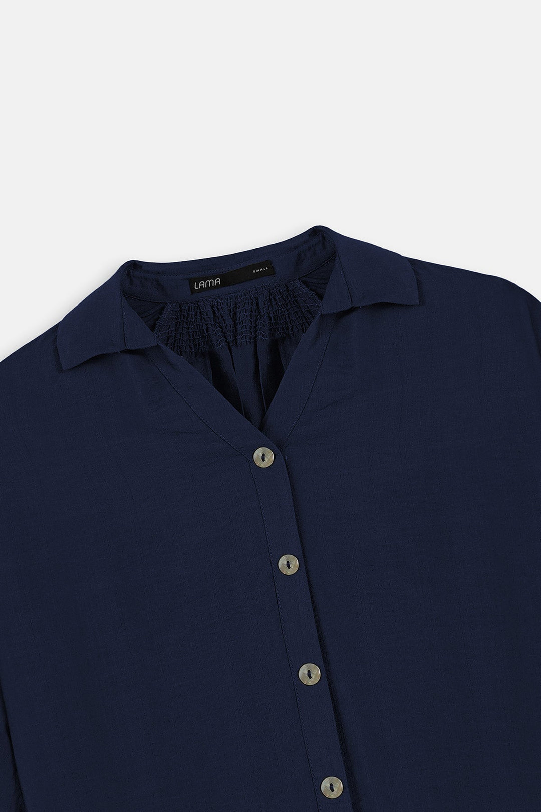 BLUE-SOFT TURN UP SHIRT