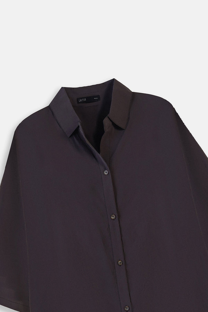 CHOCOLATE STONEWASH TUNIC