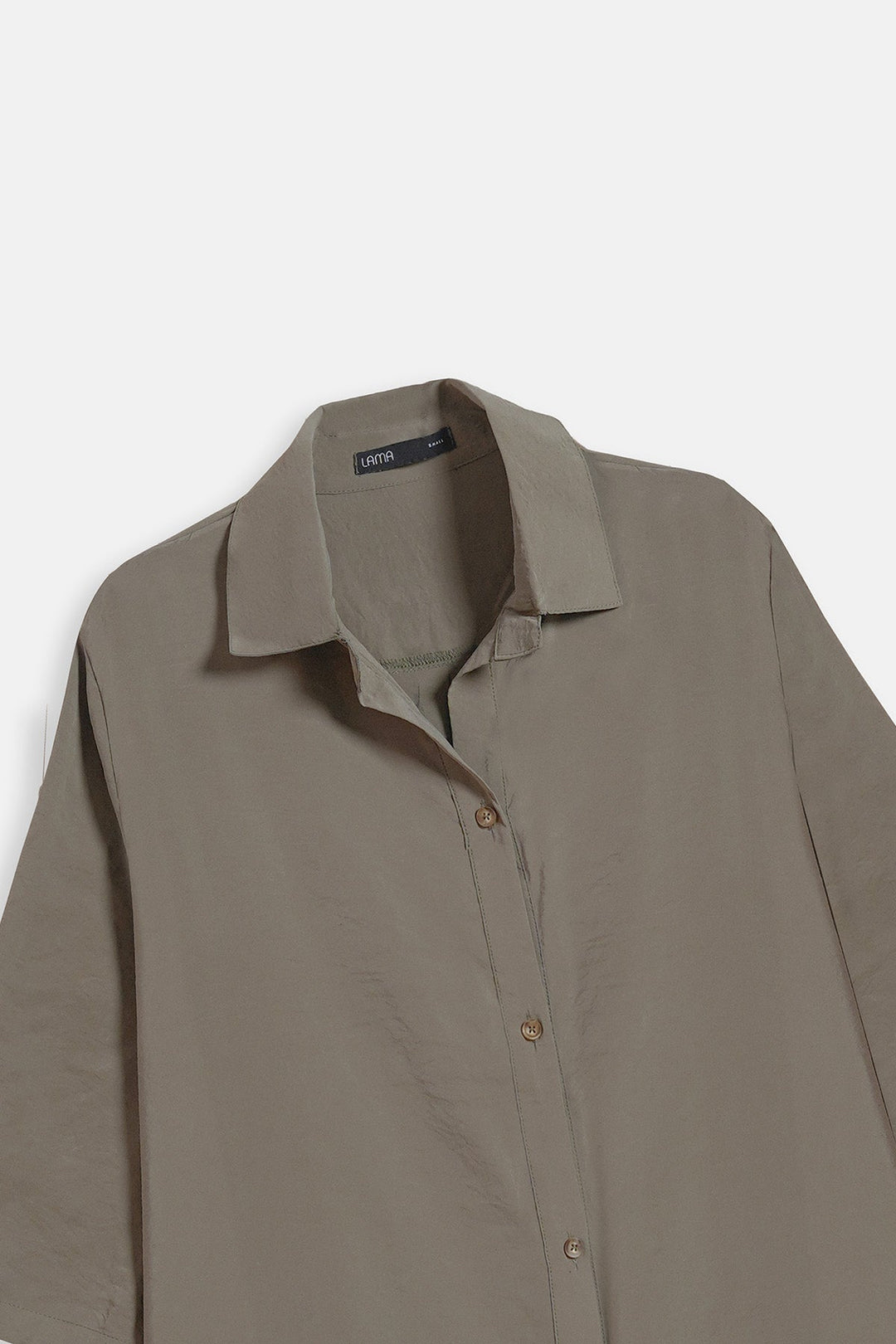 OLIVE STONEWASH TUNIC