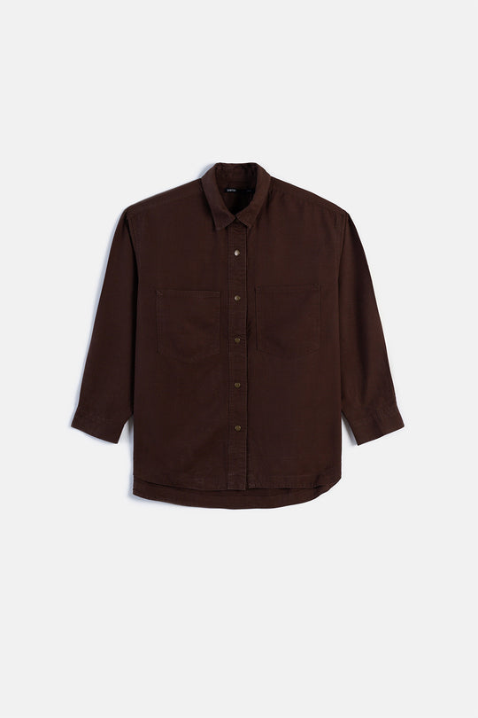 CURVE HEM SHACKET