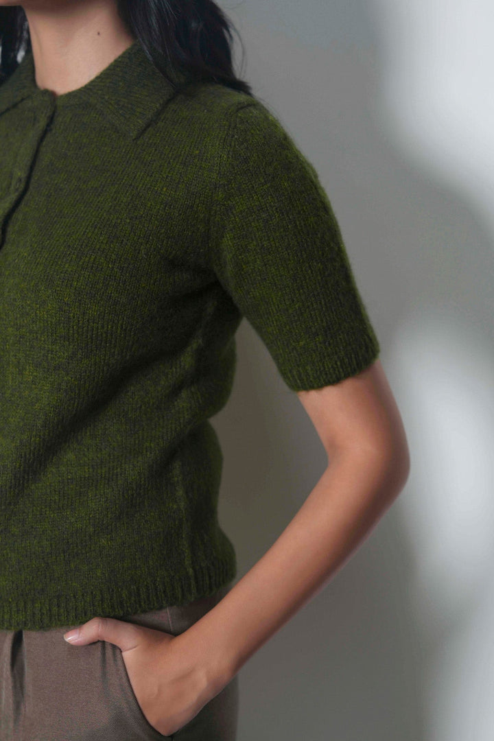 SHORT KNIT POLO