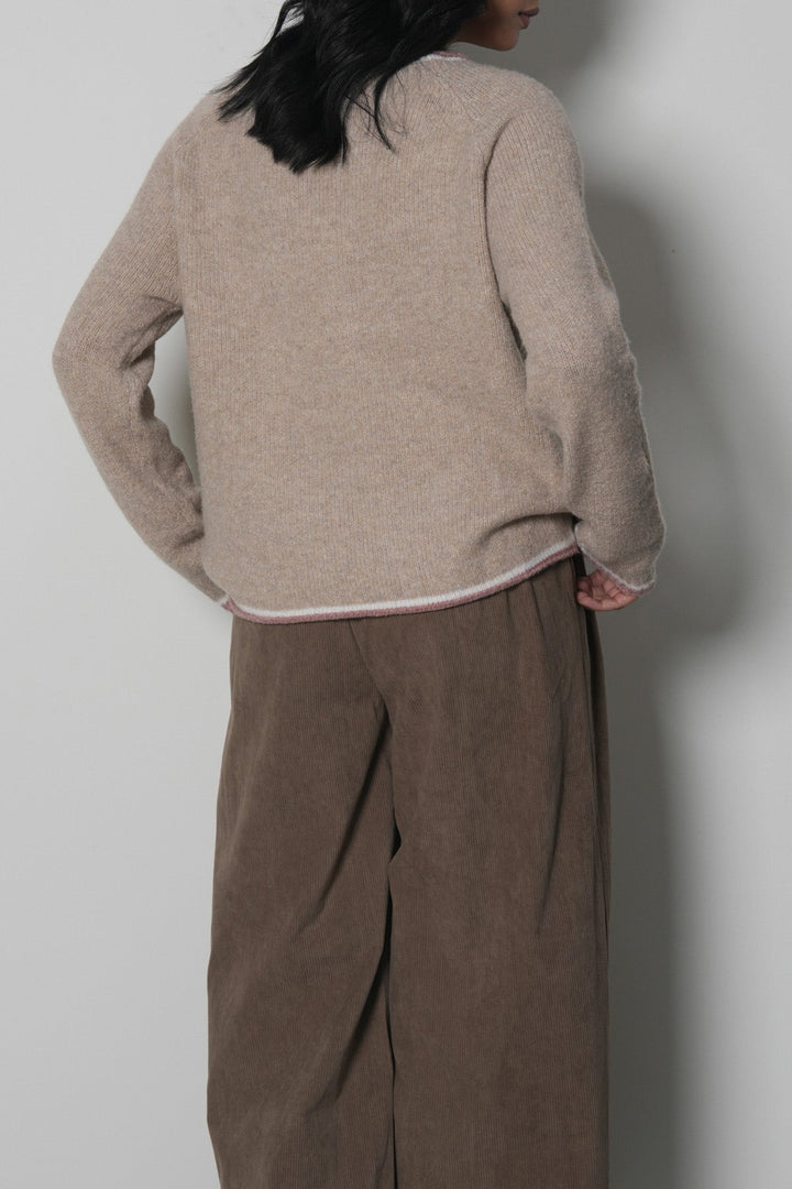 TIPPED EDGE SWEATER