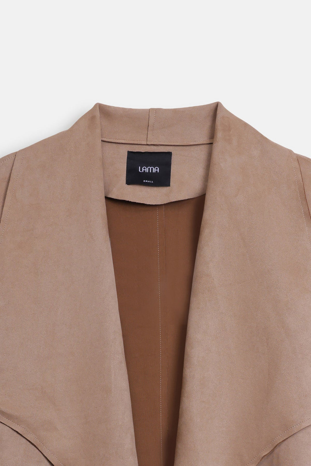 WATERFALL SUEDETTE COAT