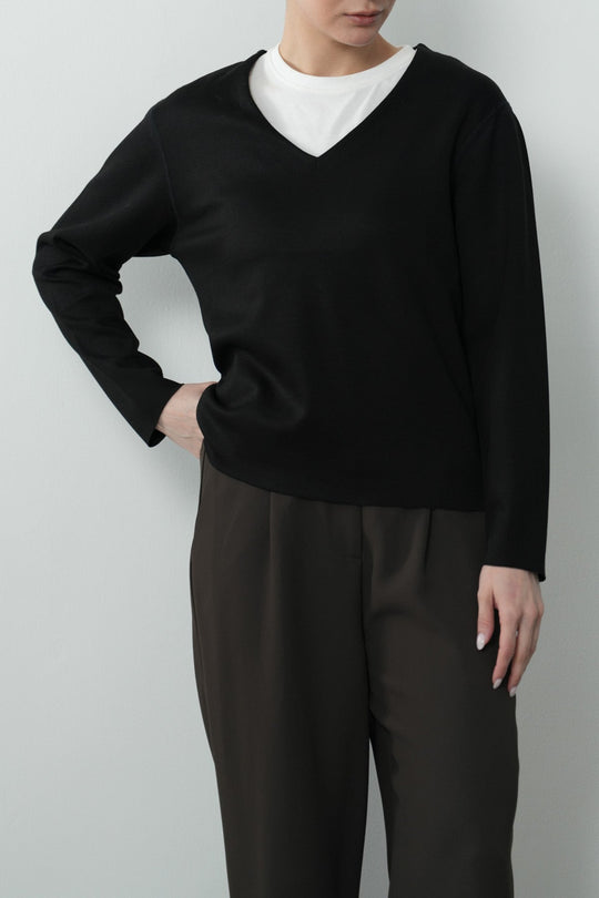 EVERYDAY V NECK TOP