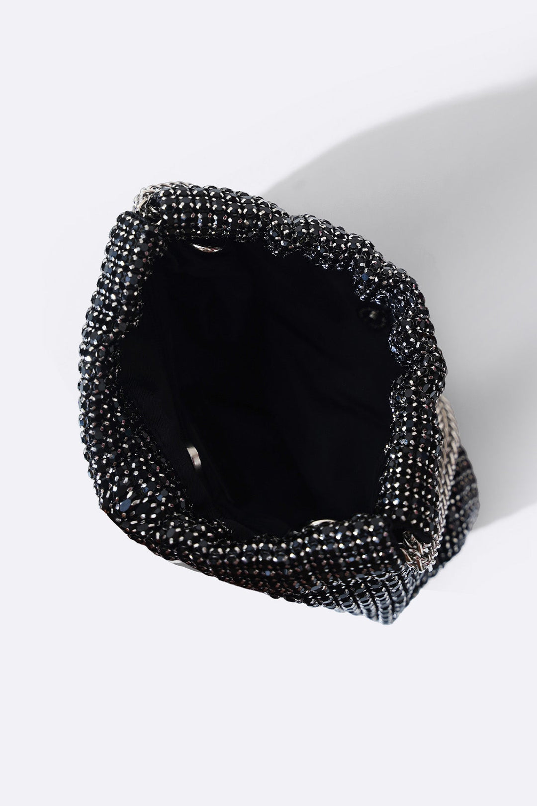 BLACK COCKTAIL PARTY CROSSBODY