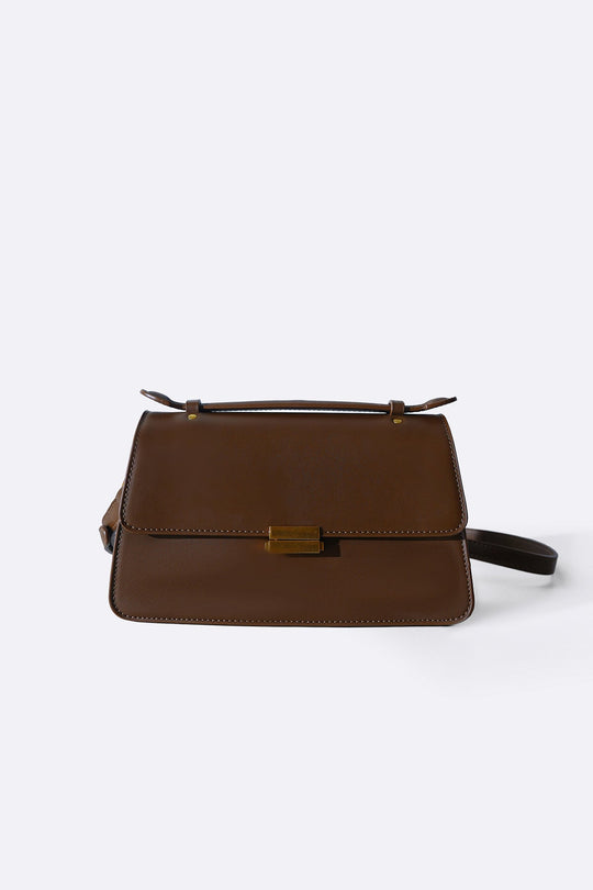 BROWN CANBERRA CROSSBODY