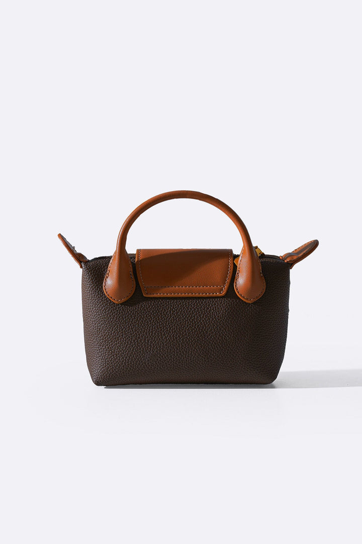 COFFEE SMALL LOTUS CROSSBODY