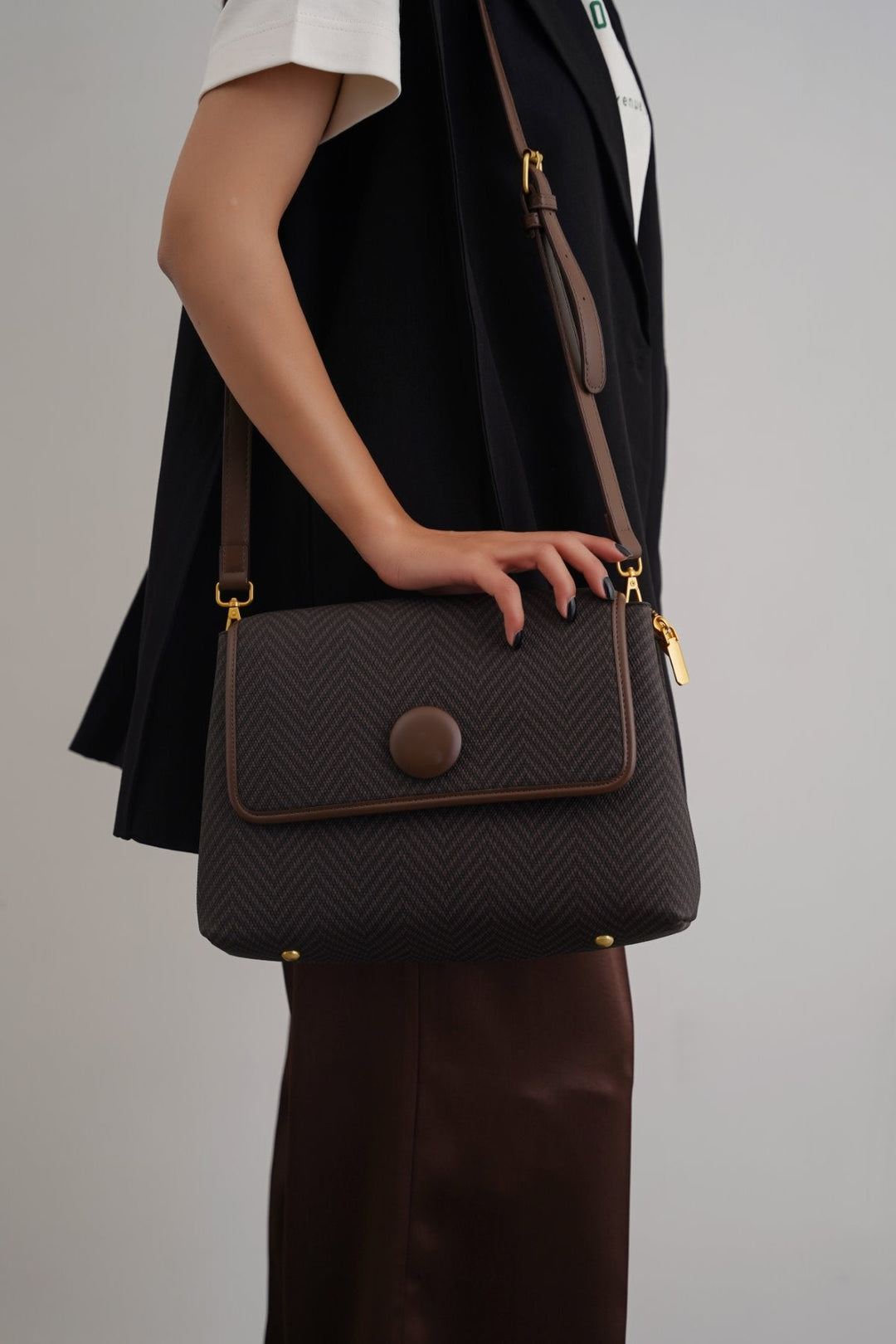 COFFEE BUTTER SHOULDER BAG