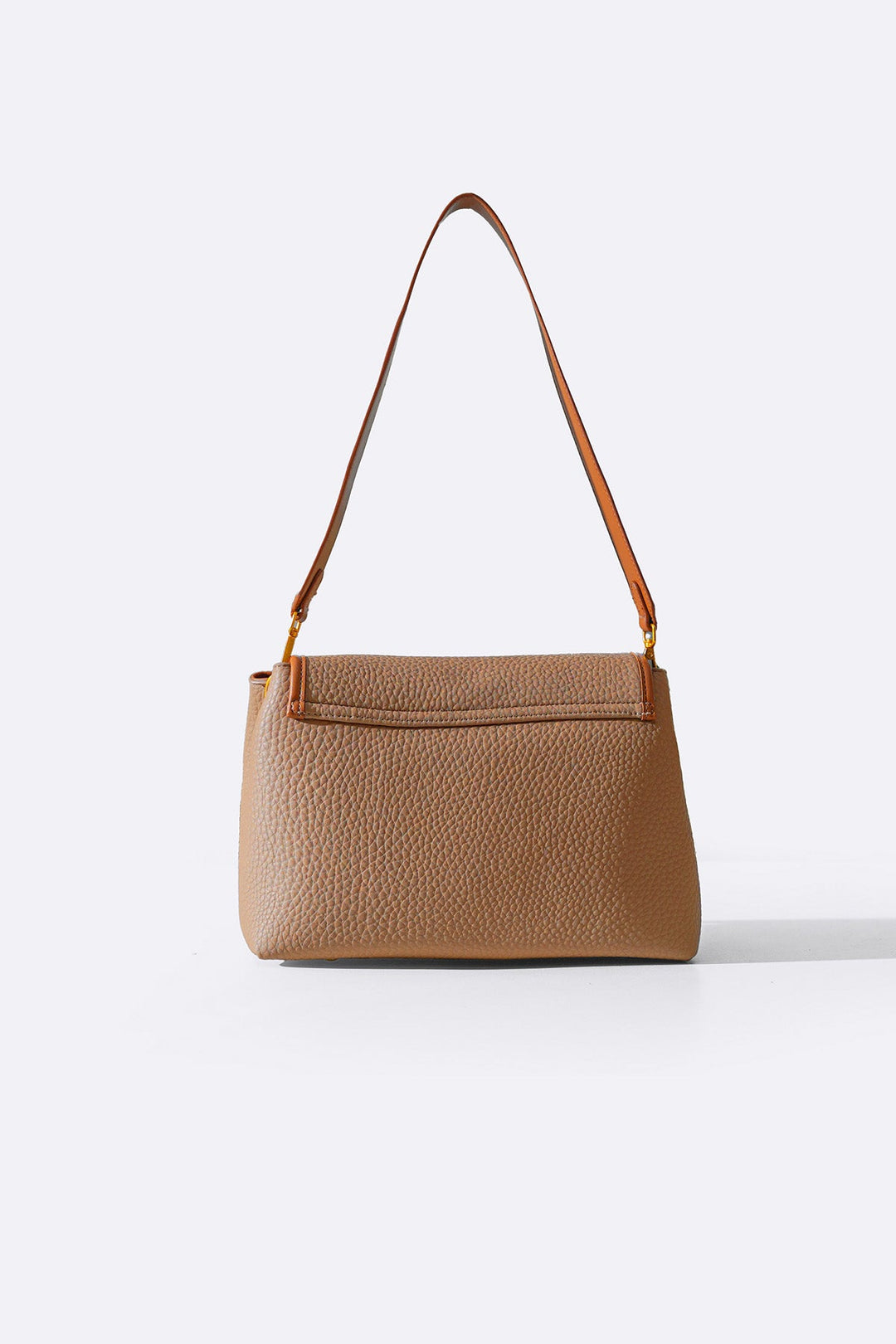 TAUPE BUTTER SHOULDER BAG