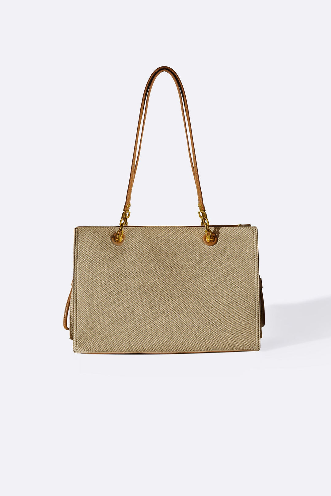 BEIGE GARRETTE LARGE TOTE