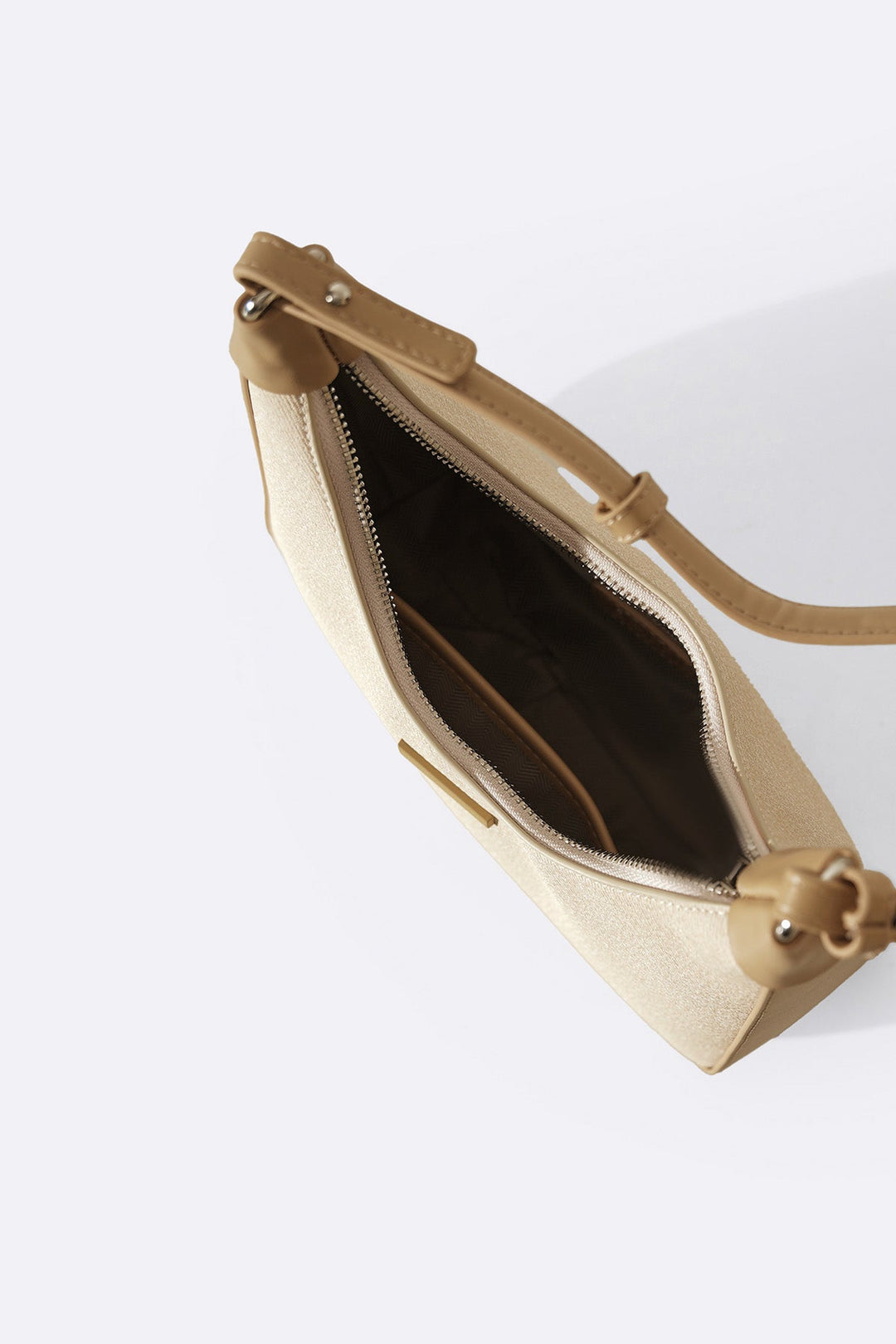 BEIGE CADDESI LONG STRAP BAG