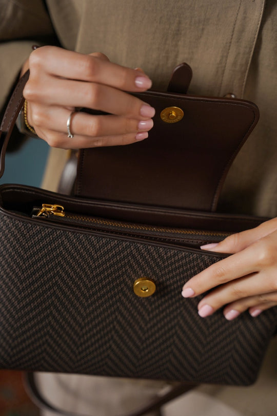 COFFEE MARBELLA CROSSBODY BAG