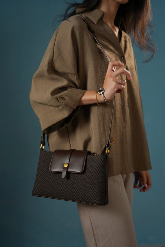 COFFEE MARBELLA CROSSBODY BAG