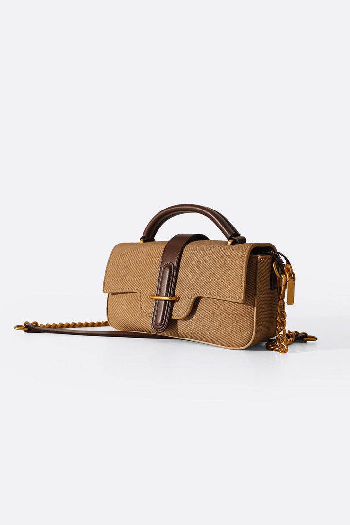 COFFEE YOLU TOP HANDLE BAG