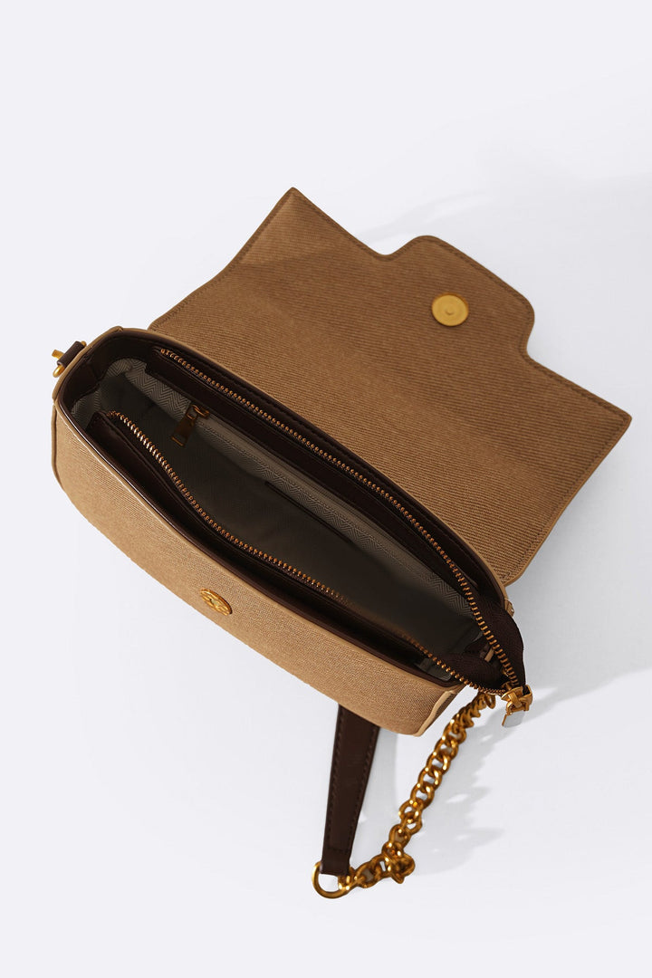 COFFEE YOLU TOP HANDLE BAG