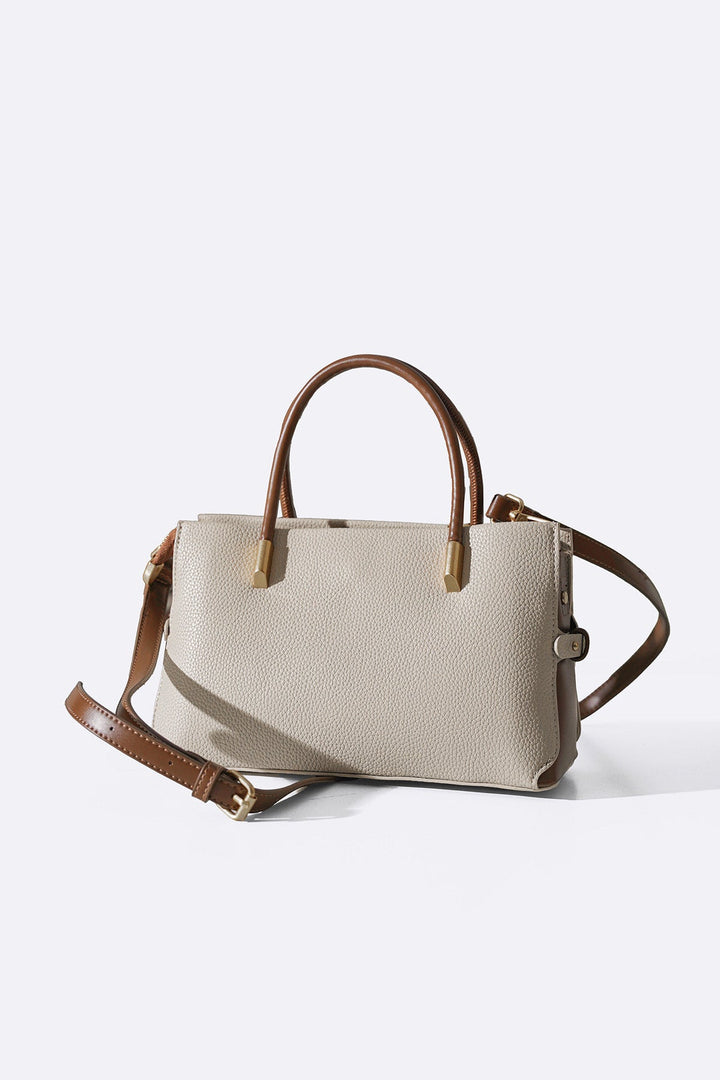 CREAM OAKLAND HANDLE BAG