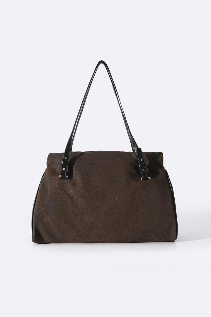 BROWN BARBAROS TOTE