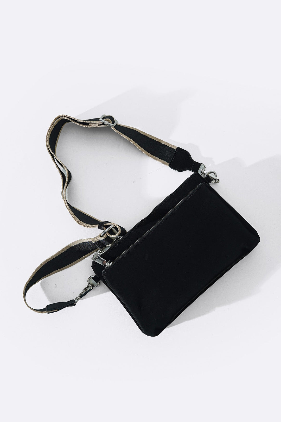 BLACK VELVET PEACH CROSSBODY