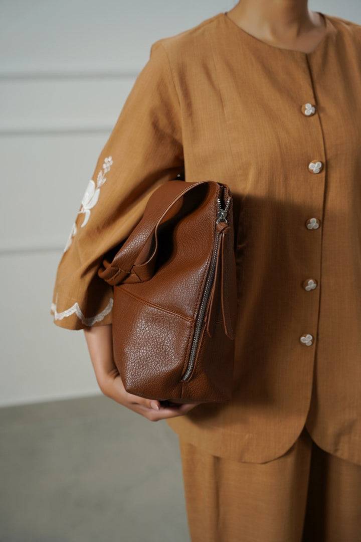 CAMEL SOFT TRAVELER TOTE