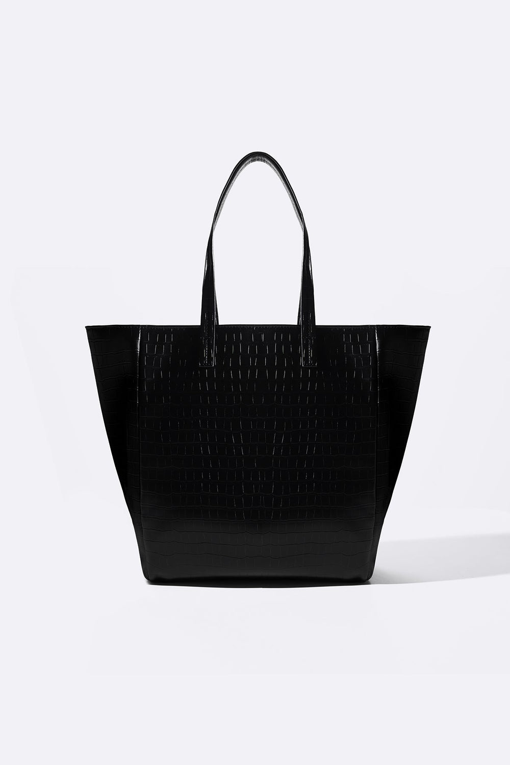 BLACK RAVELLO TOSS-IN TOTE