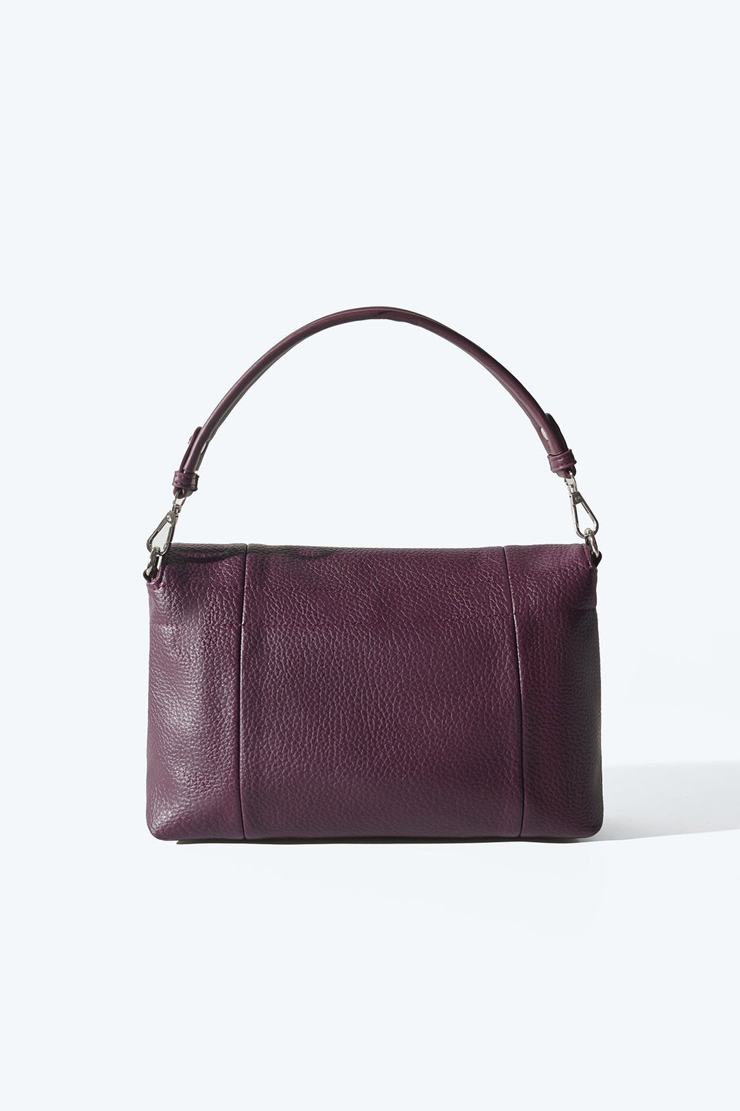 BURGUNDY MENORA CROSSBODY BAG