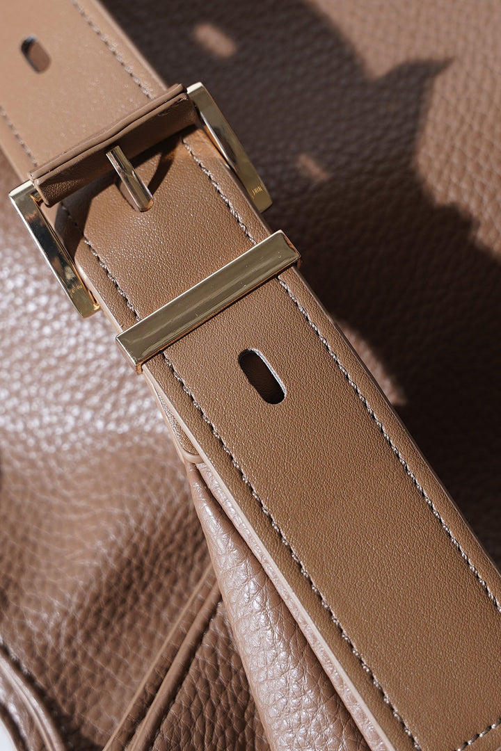 BROWN GOZO TRAVEL TOTE