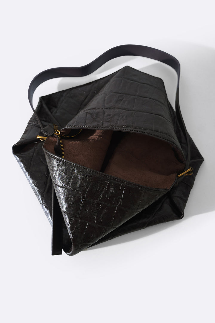 EMBOSSED TOTE BAG