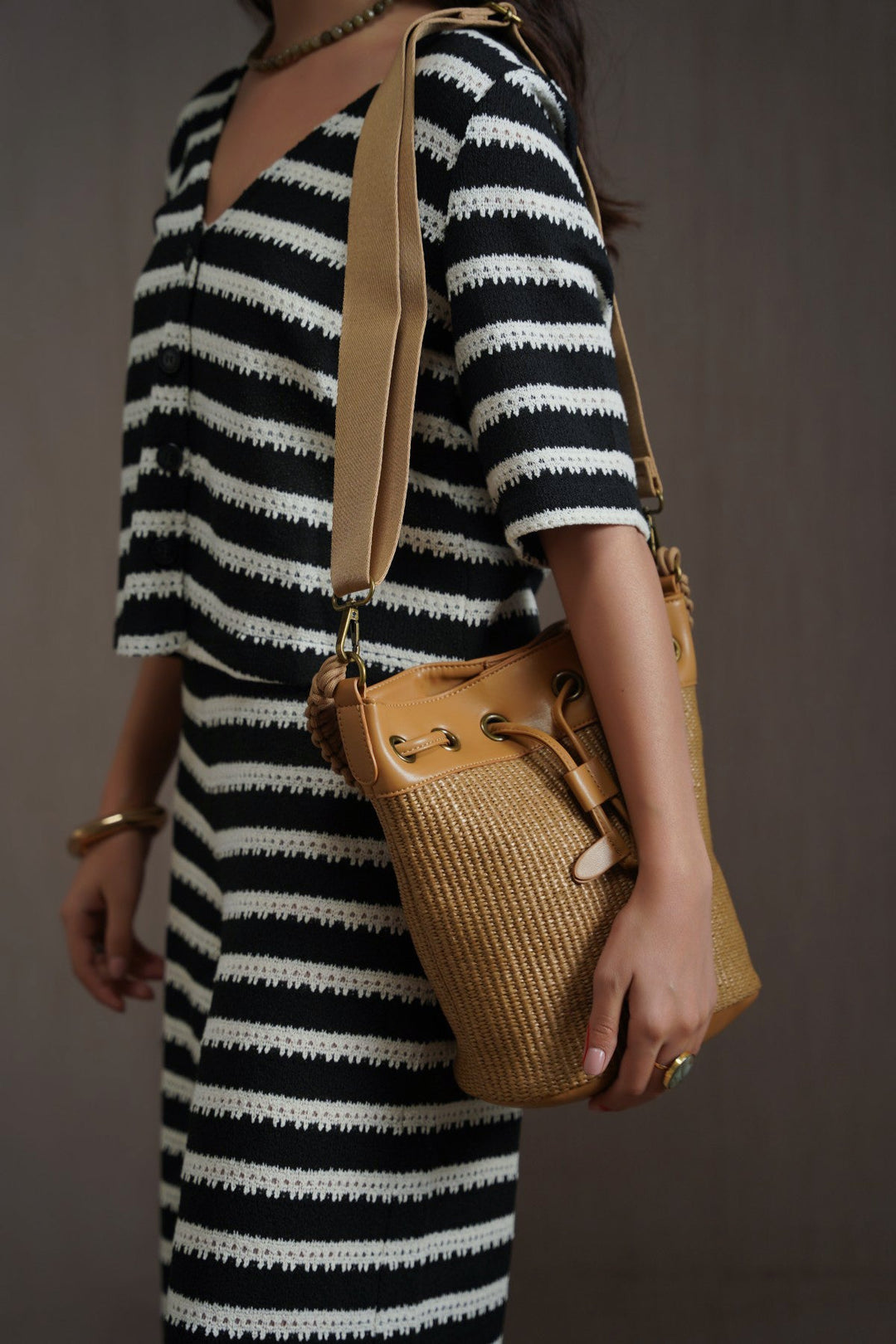 THE CARAVAN BUCKET BAG