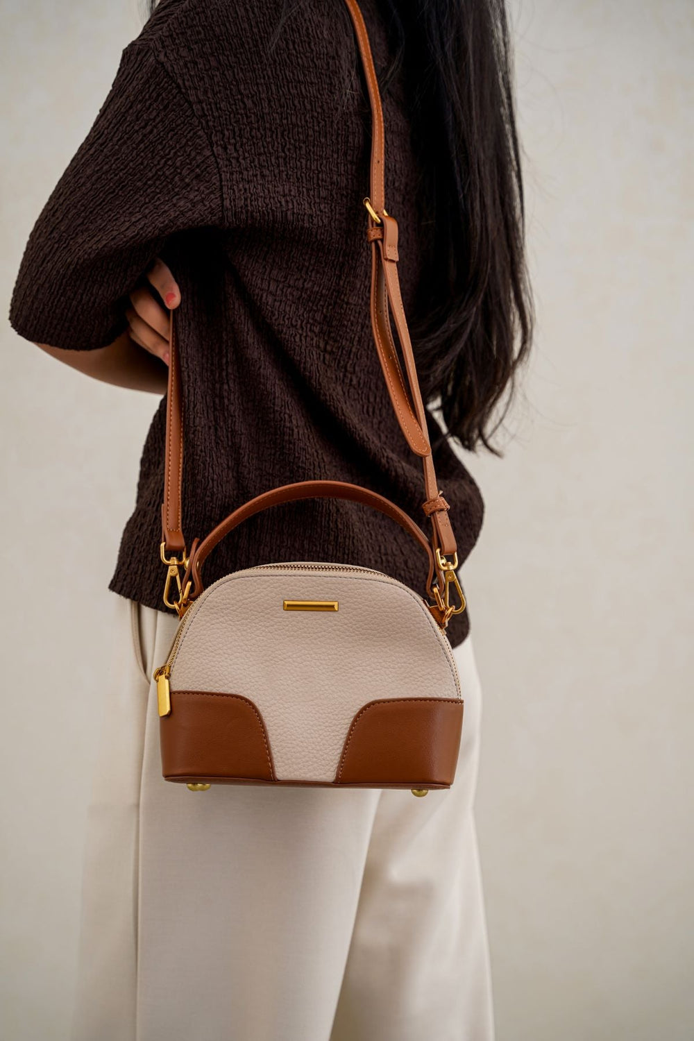 CREAM MODA VINTAGE BAG