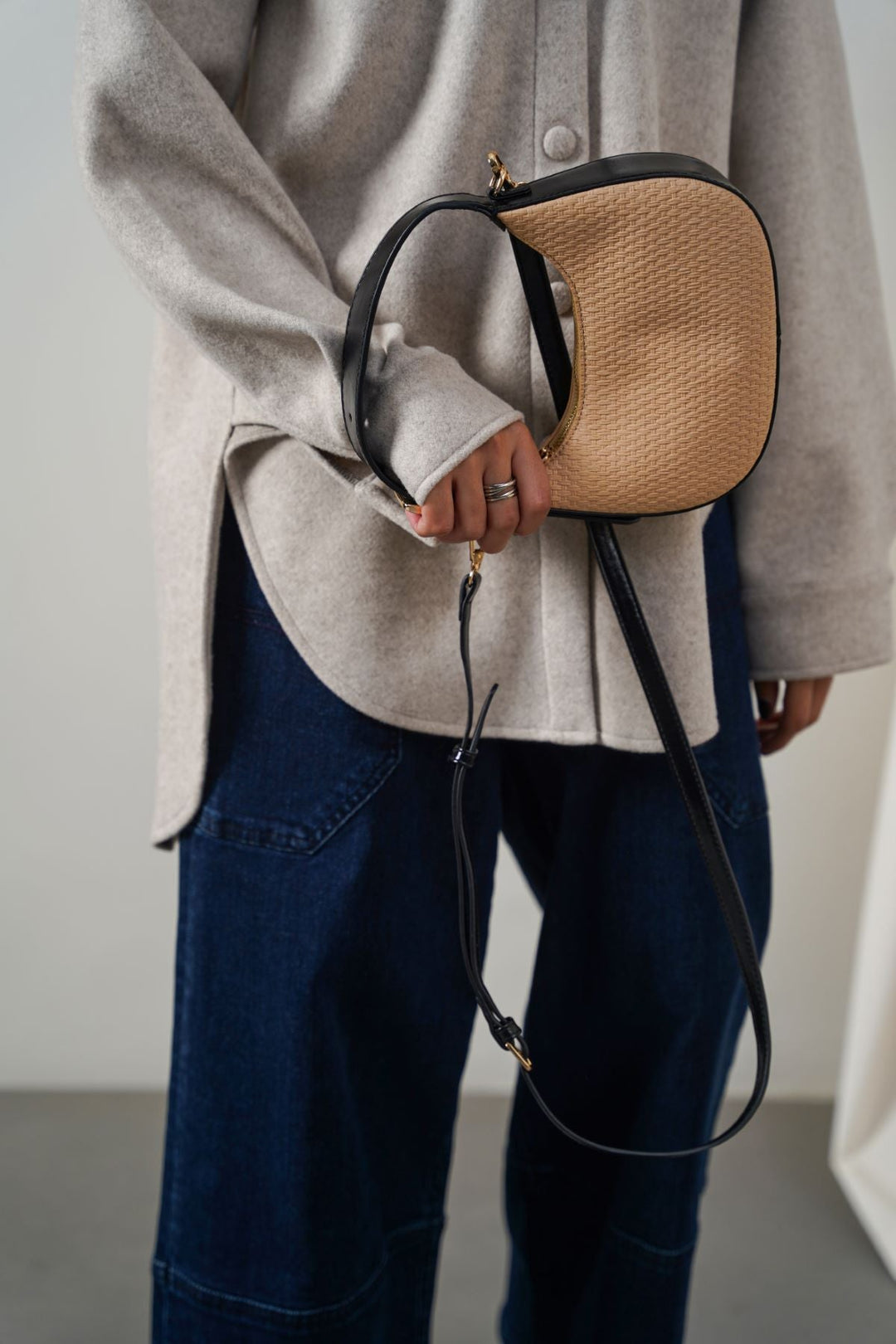 KHAKI CALILO CROSSBODY BAG