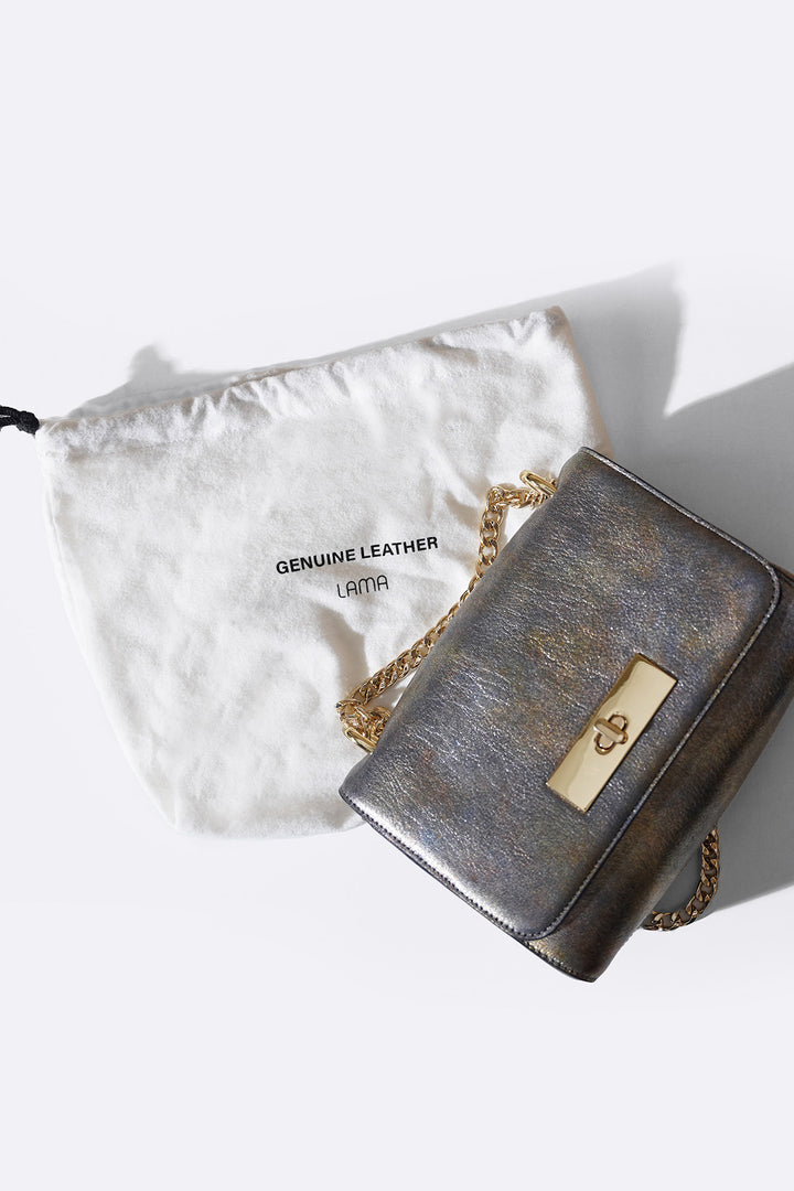 MULTI MERMAID BAG IN GENUINE LEATHER