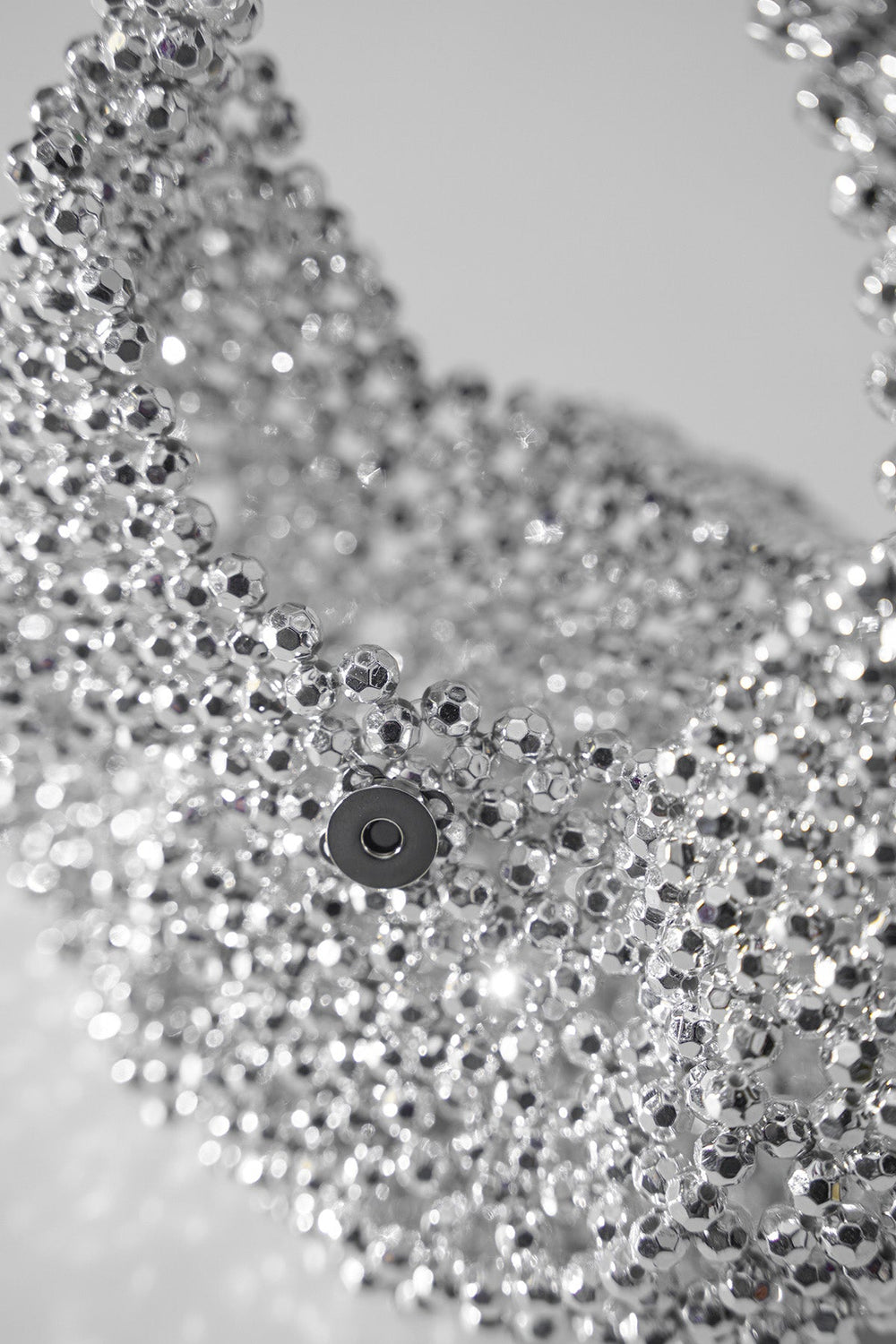 SILVER COCKTAIL CLUTCH