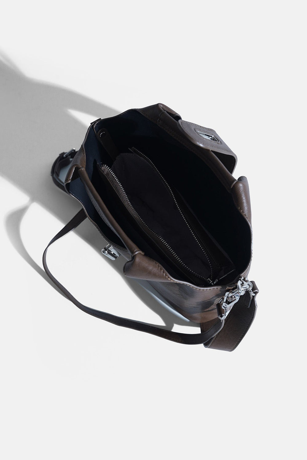 BROWN GREY SPADA TOP HANDLE