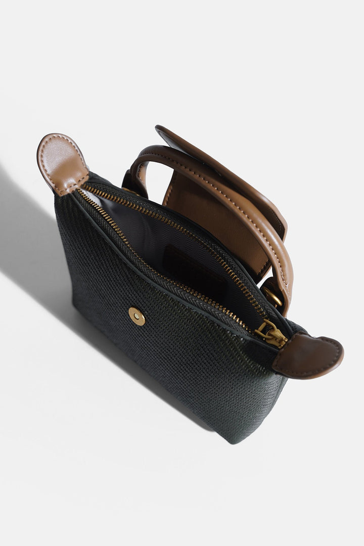 GREEN SMALL LOTUS CROSSBODY