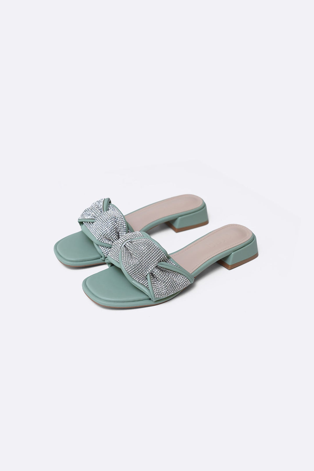 MINT GREEN ZUMA BLOCK HEEL