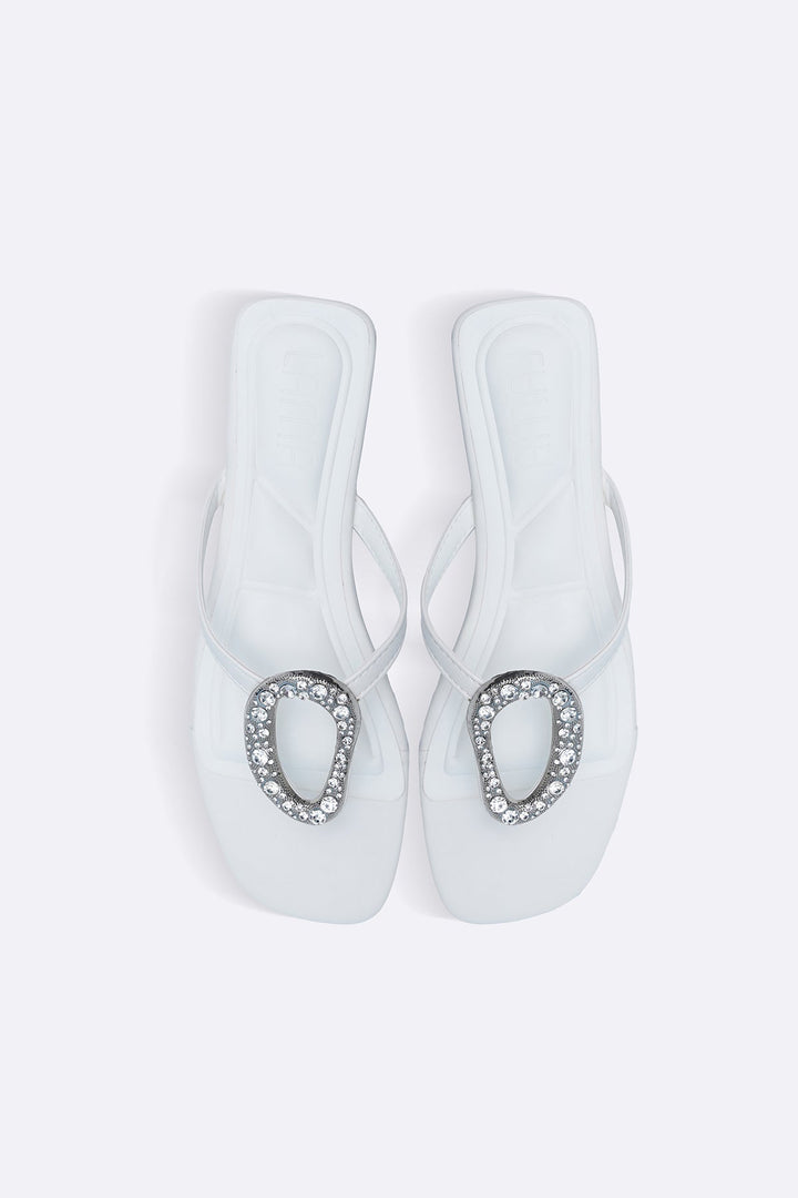 OFF WHITE BROOCH SLIDES