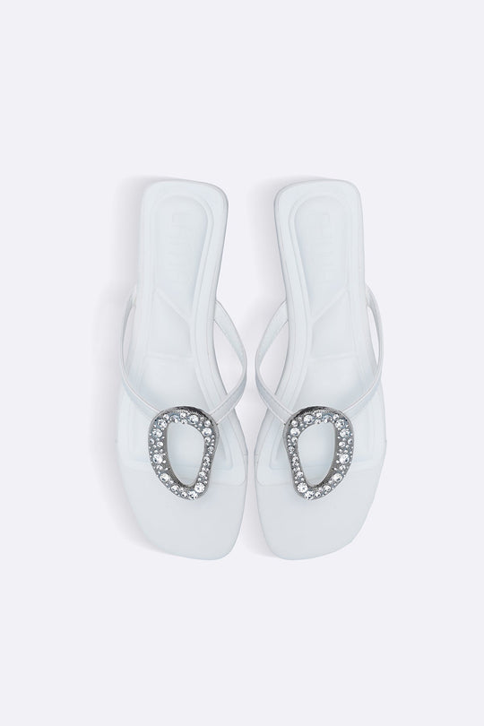OFF WHITE BROOCH SLIDES