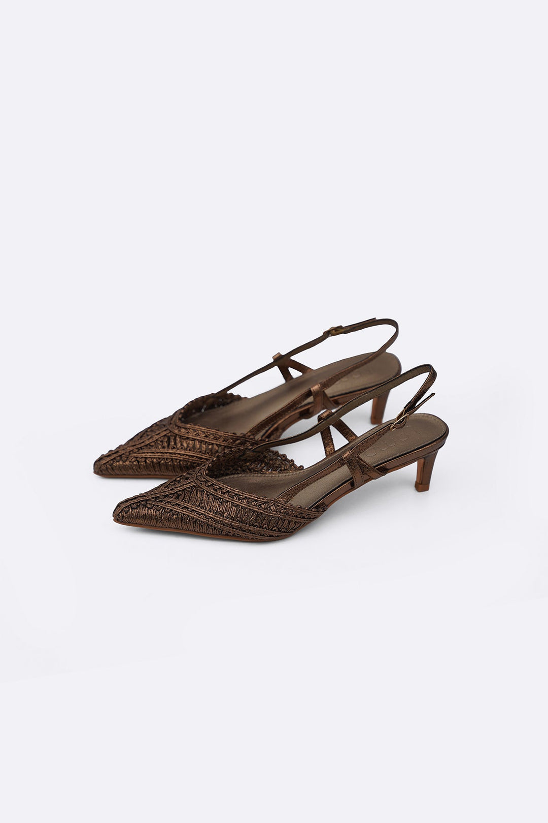 BRONZE LINETTI PARTY HEELS