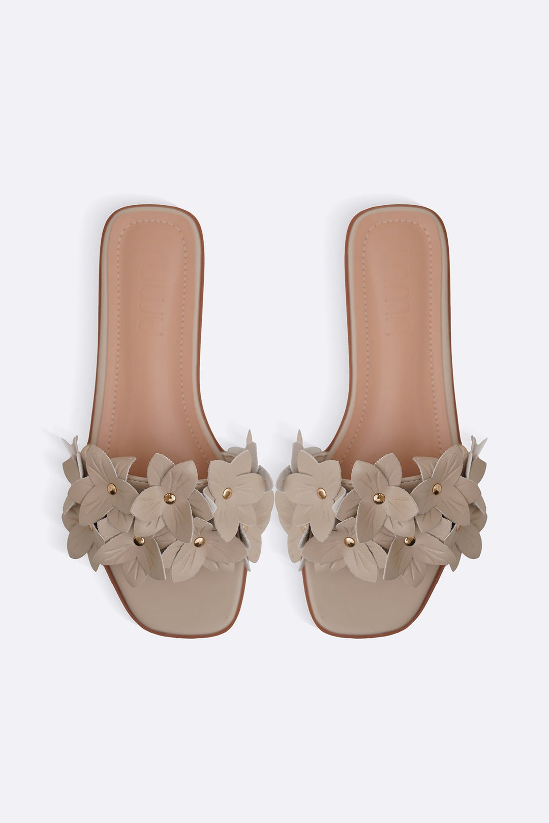 BEIGE EVERYDAY DAISY SLIDES