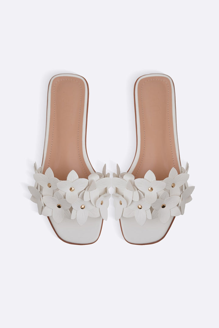WHITE EVERYDAY DAISY SLIDES