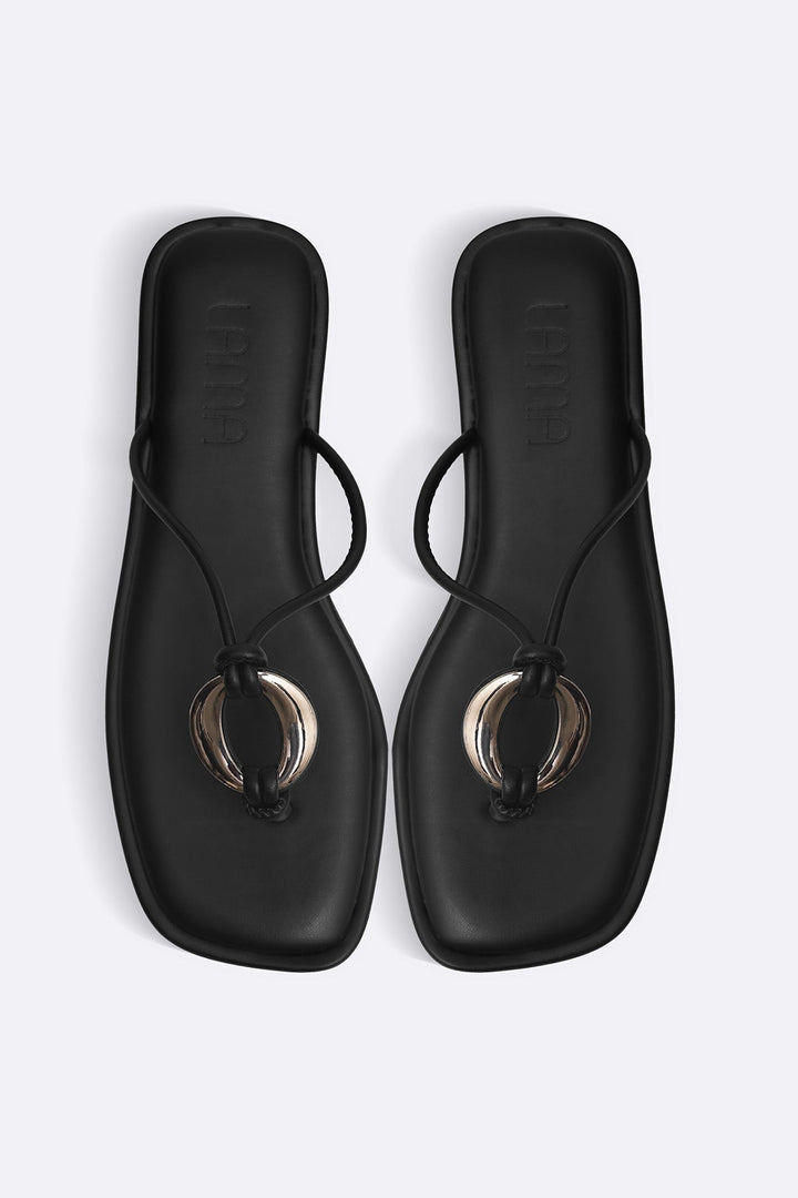 BLACK SUMMER GETAWAY SLIDES