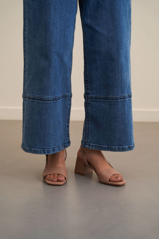 PINK MIRANO BLOCK HEEL