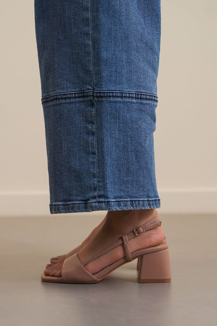PINK MIRANO BLOCK HEEL