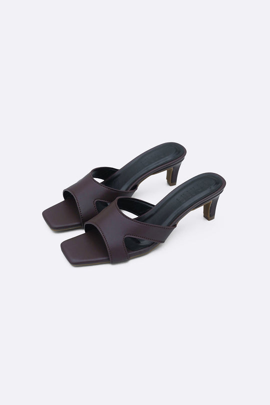 COFFEE SIDEWALK HEELS