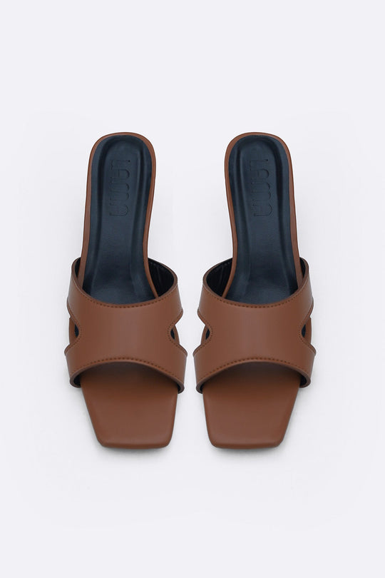 TAN SIDEWALK HEELS